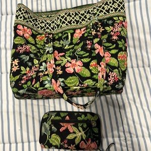 Vera Bradley bag and wallet